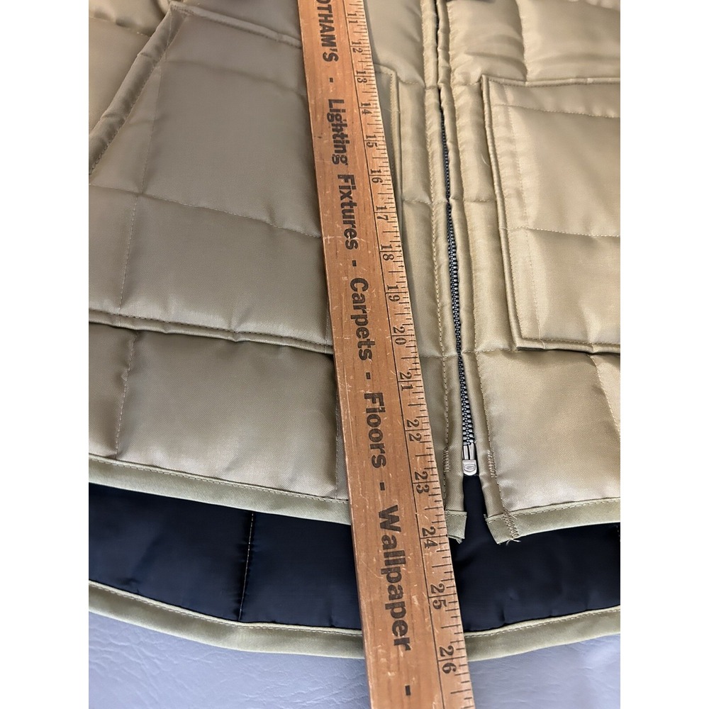 Vintage Dacron Hollofil 808 Tan Insulated Vest Size Small NOS NWT USA Made - Picture 9 of 12